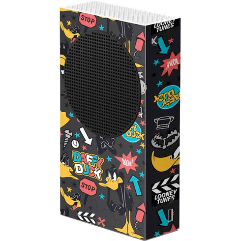 Looney Tunes Daffy Duck Patches Xbox Series S Console Skin